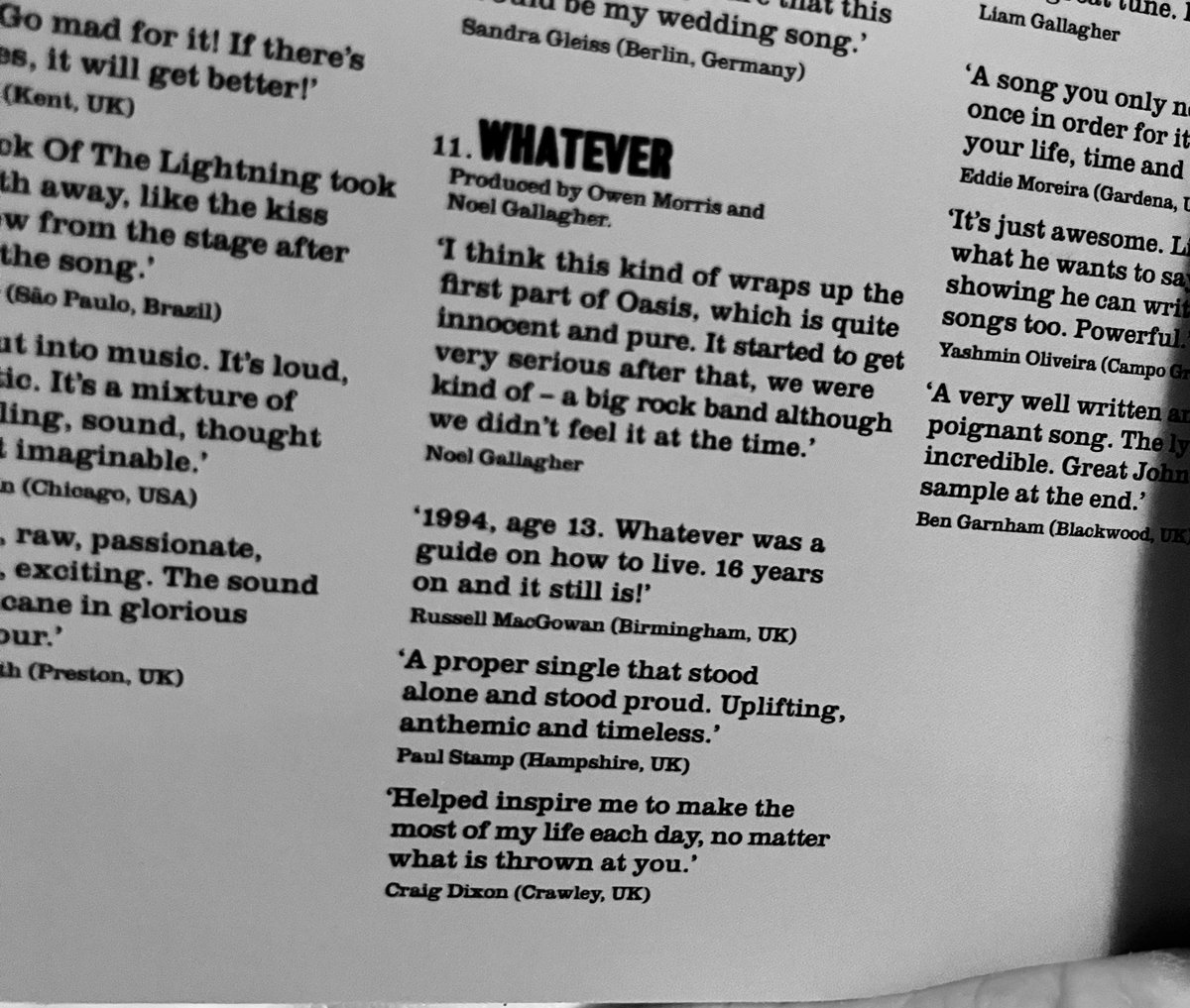 mrpaulstamp's tweet photo. I’m not saying I deserve #oasis2025 tickets more than you but I do have a signed CD insert with my name in. With my name in. https://t.co/vbmbWs4l9E