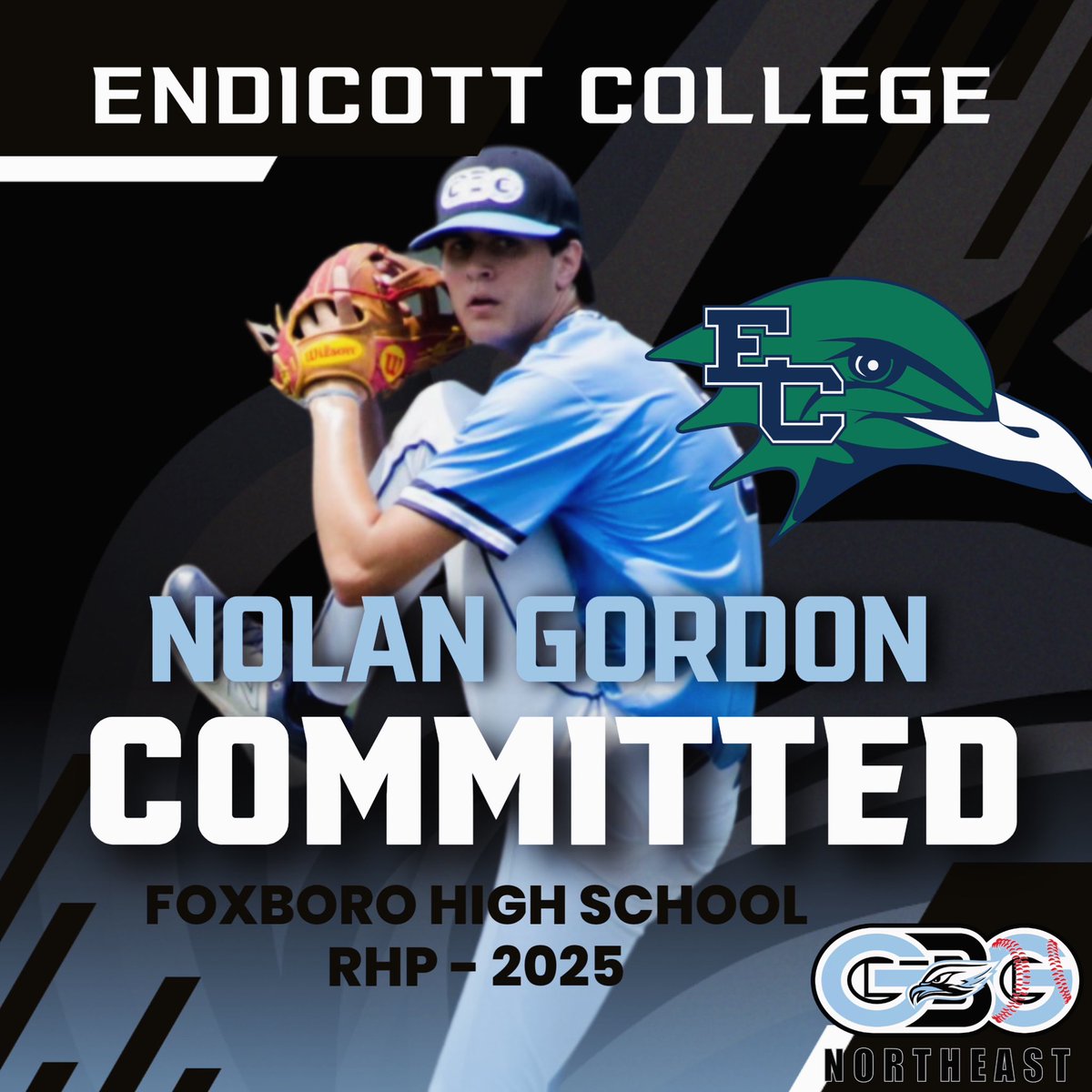 GBG Northeast Hawks (@gbg_hawks) on Twitter photo Congratulations to Nolan Gordon (Foxboro HS ‘25) on his commitment to Endicott College!!
<a href="/NolanGordon19/">Nolan Gordon</a> @gbgbaseballusa <a href="/CoachWelchRBI/">Chris Welch</a>
#gbg #gbgnortheast #gbghawks #gbgrecruiting #foxborohsbaseball #newenglandcollegebaseball #mabaseball #getwiththeprogram #collegebaseball Congratulations to Nolan Gordon (Foxboro HS ‘25) on his commitment to Endicott College!!
<a href="/NolanGordon19/">Nolan Gordon</a> @gbgbaseballusa <a href="/CoachWelchRBI/">Chris Welch</a>
#gbg #gbgnortheast #gbghawks #gbgrecruiting #foxborohsbaseball #newenglandcollegebaseball #mabaseball #getwiththeprogram #collegebaseball