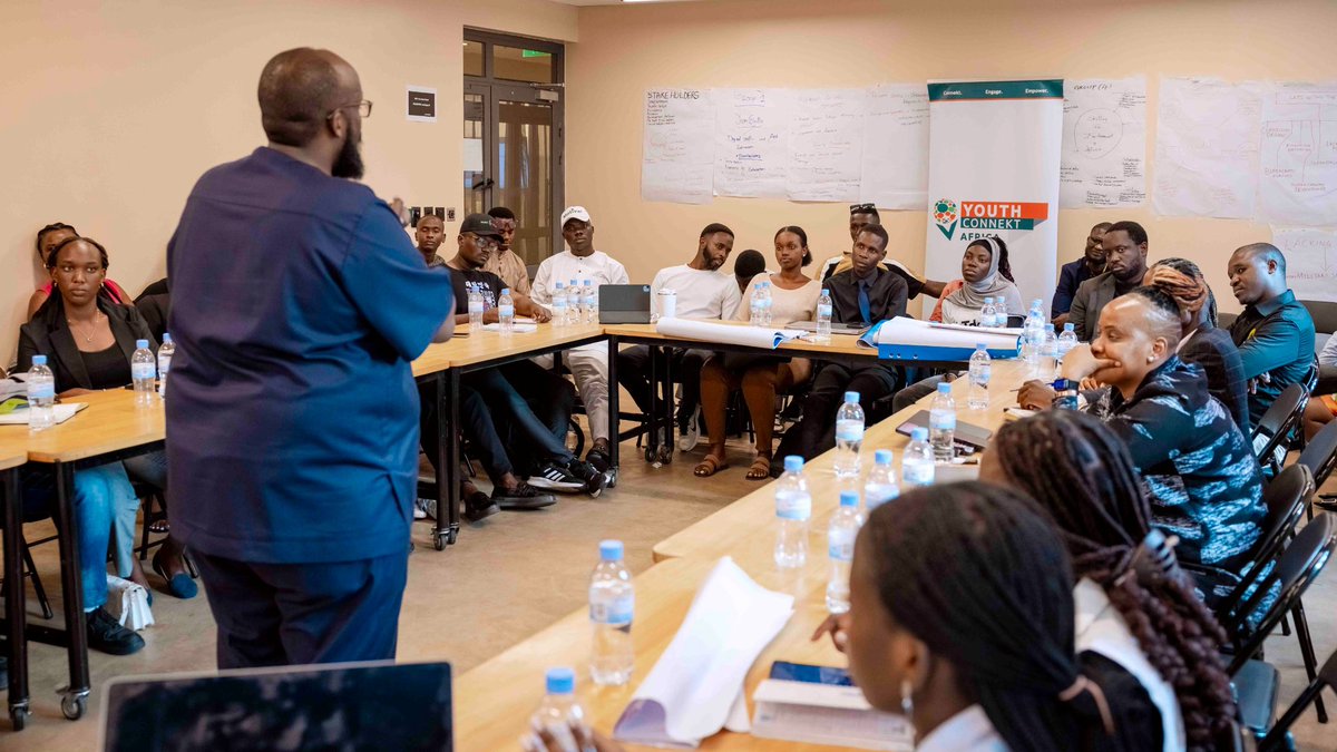 RwandaYouthArts's tweet photo. This 3-day activity, organised by @YouthConnektAf and @MastercardFdn, aims to engage youth in finding solutions to challenges they face and invites them to identify concrete actions they would recommend to various actors. #PolicyHackathon #YouthConnektAfrica https://t.co/8NbeSLlmHh
