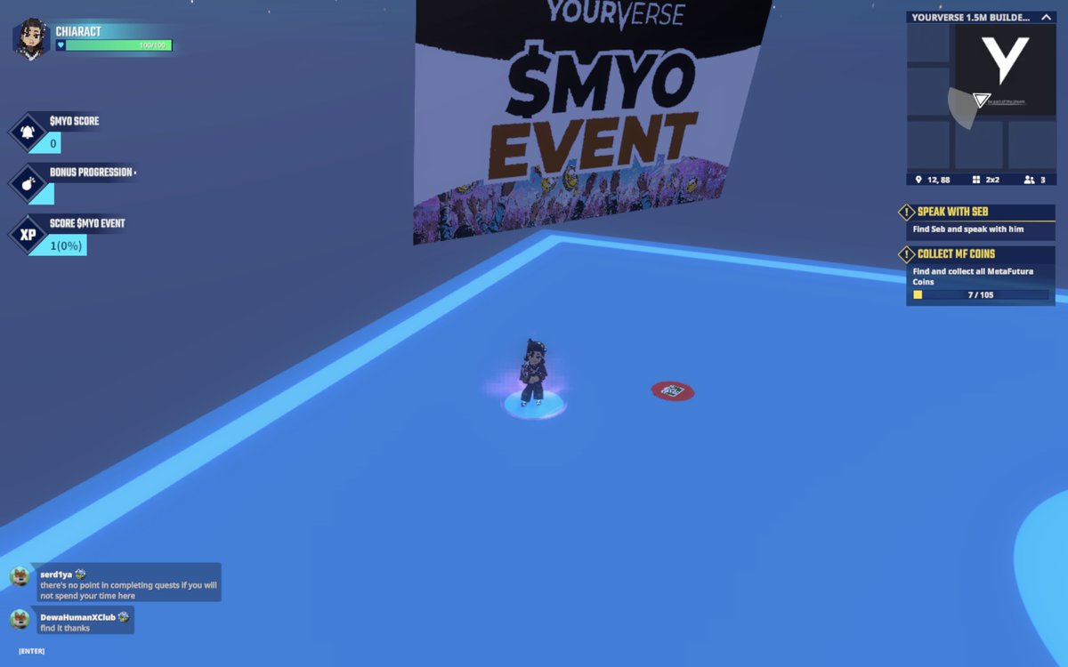 ChiaraTart's tweet photo. @FuturaMeta @yourverse_NFT @TheSandboxGame @TSBCreators @TheSandboxDAO @borgetsebastien @nicseba @arthurmadrid @Pandapops7 I participated in the $MYO Event in @yourverse_NFT, a @FuturaMeta Estate in @TheSandboxGame. Explore the community dashboard: https://t.co/brj89zR9fS #TSBBuildersChallenge. Join the 1.5M $Sand Contest on YourVerse, secure your $MYO! 🚀💰
@manuelMBplay @imnyvation @booktilla https://t.co/fA9mSi6y6C