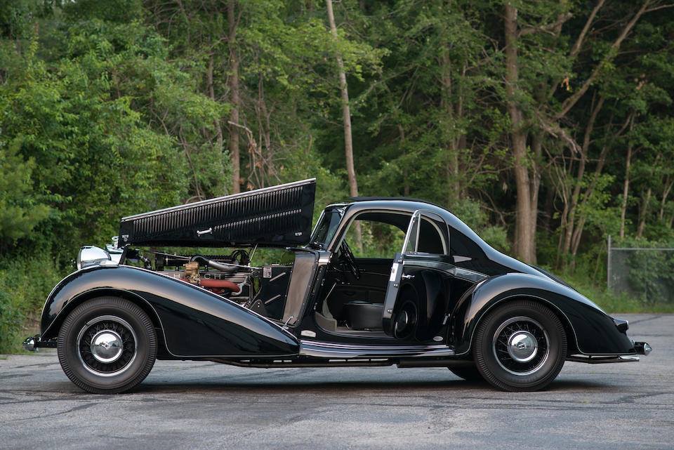 spicker123's tweet photo. 1937 Horch 853 'Stromlinien' coupé design 'MANUELA' Coachwork in the Style of Erdmann &amp; Rossi https://t.co/yWxUaGzaQk