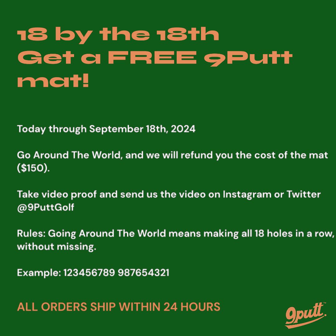 The Original 9Putt tweet media