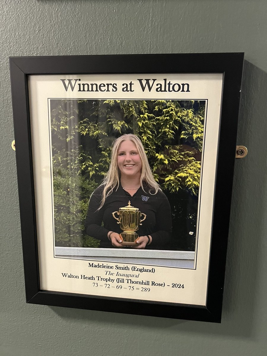 Walton Heath Trophy (@whtrophy) on Twitter photo Our two newest âWinners at Waltonâ are now up in our clubhouse <a href="/waltonheath_gc/">Walton Heath Golf Club</a> and part of our club history <a href="/dnicholls02/">Daniel Nicholls</a> <a href="/golfmadmaddie/">MSmith</a> Our two newest âWinners at Waltonâ are now up in our clubhouse <a href="/waltonheath_gc/">Walton Heath Golf Club</a> and part of our club history <a href="/dnicholls02/">Daniel Nicholls</a> <a href="/golfmadmaddie/">MSmith</a>