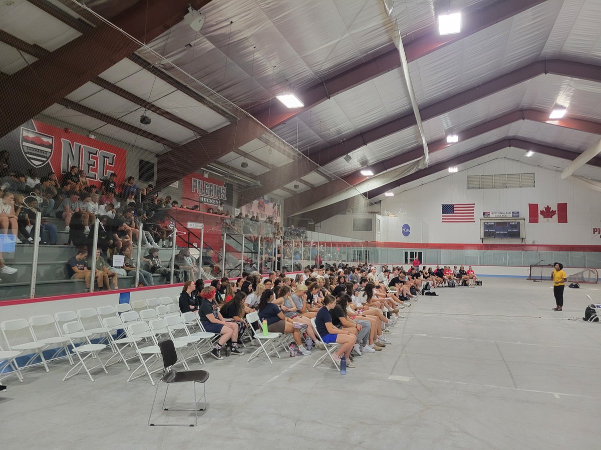 Huge thanks to <a href="/IvyWattsSpeaks/">Ivy Watts</a> for a great presentation on mental health empowerment. #gogrims