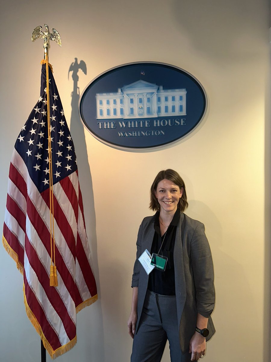 Today I had the chance to join some smart folks to talk about emerging technologies to prevent health emergencies. It’s wonderful to see wastewater monitoring in this vision. Younger me wouldn’t have imagined that I would be at the White House to talk about sewage, of all things!