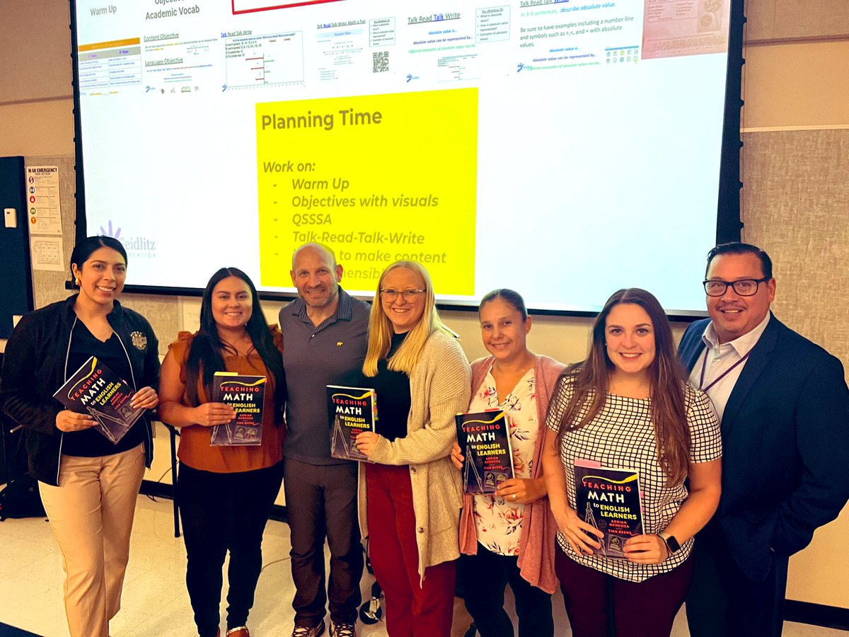 Christina Lora (@missloranisd) on Twitter photo Thank you <a href="/adrianmendozaed/">adrianmendozaed</a> for an excellent day of learning how to teach math to English language learners.
The <a href="/NISDHobby/">William P Hobby</a> Math department was 💥ignited💥
Looking forward to having you on campus in Sept. to see our scholars at work!
Thank you <a href="/nisdmsmath/">@NISDMSMath</a> for your support! Thank you <a href="/adrianmendozaed/">adrianmendozaed</a> for an excellent day of learning how to teach math to English language learners.
The <a href="/NISDHobby/">William P Hobby</a> Math department was 💥ignited💥
Looking forward to having you on campus in Sept. to see our scholars at work!
Thank you <a href="/nisdmsmath/">@NISDMSMath</a> for your support!