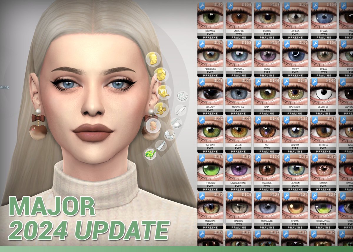Pralinesims's tweet image. I've reworked my Ultimate Eyes Collection, all the items are now neatly sorted in CAS by their number, available for infants, the pet eyes fixed and + many more small updates!

🤍 FREE DL HERE: tumblr.com/pralinesims/18…

#ts4 #thesims4 #s4cc #ts4cc #mycc
