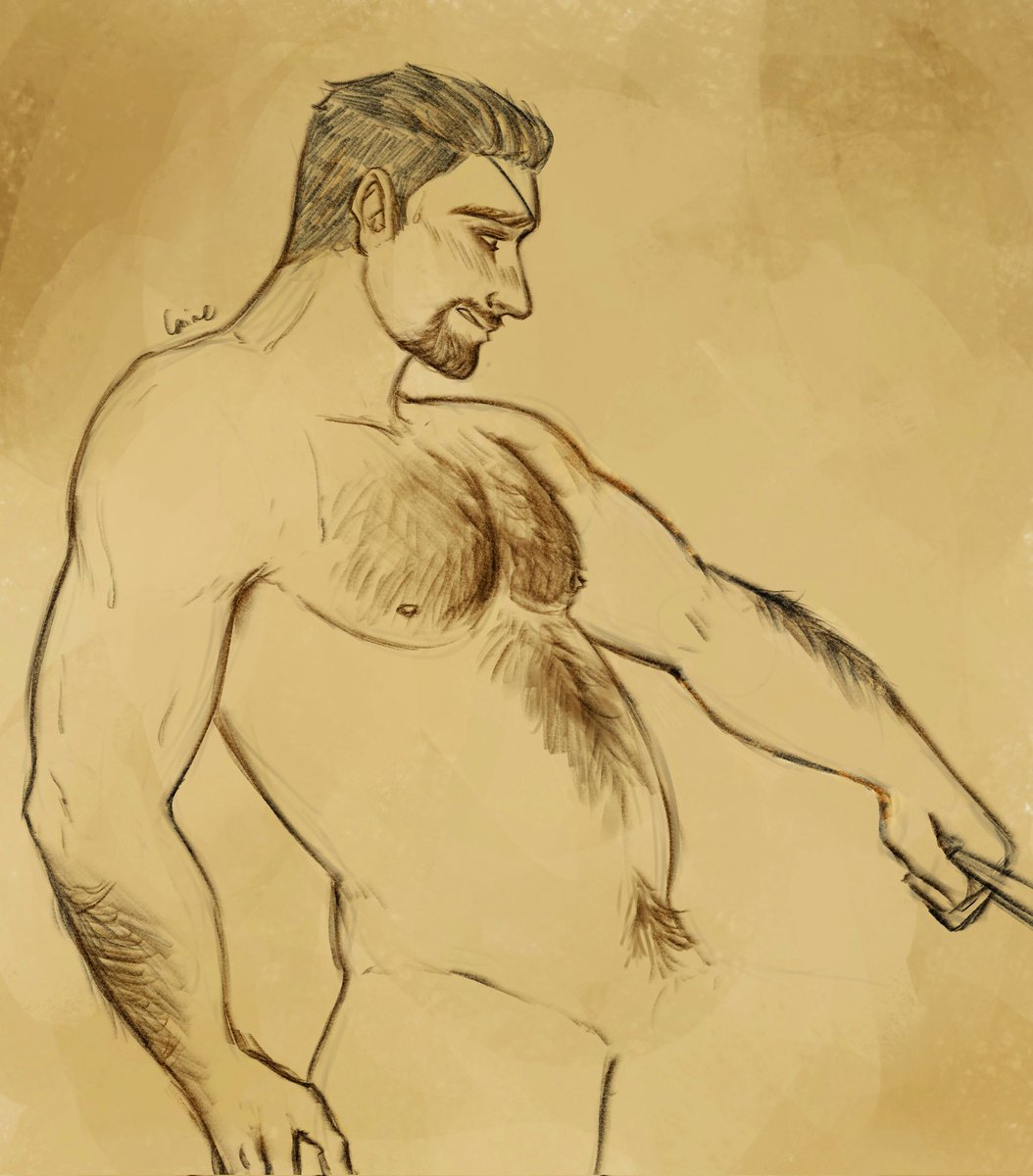 Human Viktor. Might render and finish this or not, or idk.
#lackadaisy