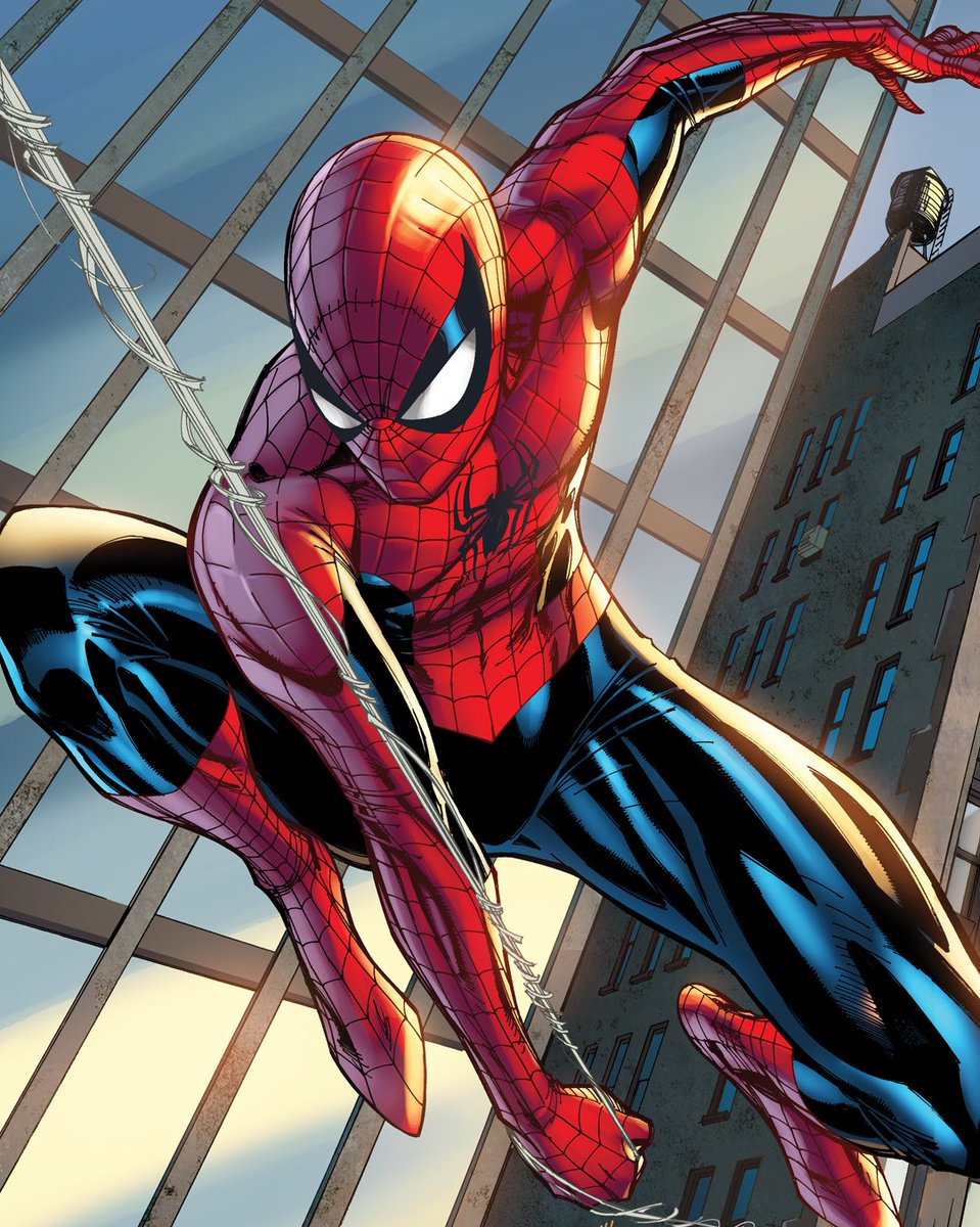 SpidermanNotes's tweet image. Spider-Man by @JScottCampbell