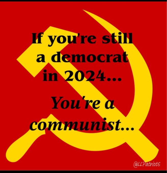 RnkSt7's tweet photo. Democrats Aren’t Even Trying to Hide Their Radicalism 👿
@ron_starr1947 @RnkSt7 @bdonesem @PAYthe_PIPER @45mx_7 @KevinGills13 @girlnamed_Seth @ZadeSmith4 @Bagel69er @KidRocker76 @freedjt45 @LisaLisaHC @stevealex140 @A_P_a_b_l_o @WhalenMona @PaulMer53 @4321parker @RAGINxCAJUN @08pontz @RealBPL @45Angelheart @PSwal807 
🔥🔥🔥🔥MAKE AMERICA FREE AGAIN!🔥🔥🔥🔥
@graf_there52332 @Nancygodroc @ramirern @Trumpette777 @MarieMagdalene8 @DRA55727003 @Lucifersx2c @rdmccord @JoblingAnn3664 @Twodazzle  @HillGator @joshhug70507308 @patriotmagafred @CaroleWeingar10 @crawforda95 
🇺🇸🇺🇸👊🏻TRUMP 2024 - IT’S DO OR DIE👊🏻🇺🇸🇺🇸