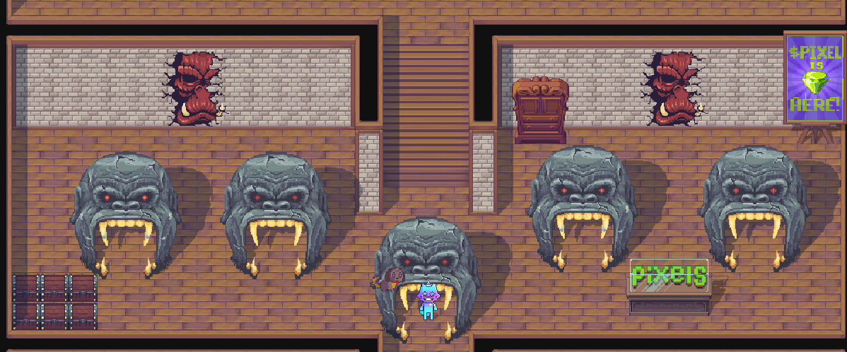 valteevee's tweet image. Whos in there? Kong in the wall!
#PixelsUGC