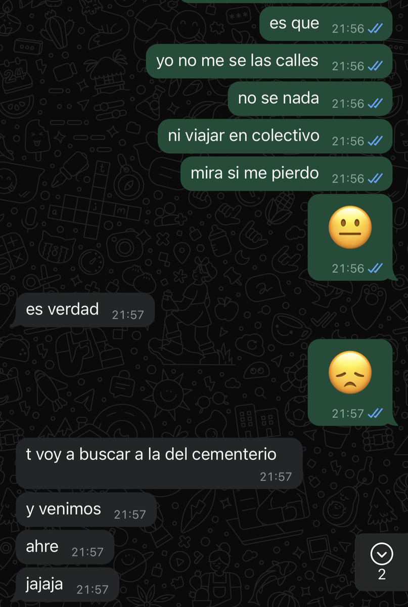 q vergüenza q no me sepa las calles ni viajar en colectivo xfavorrr😩😩