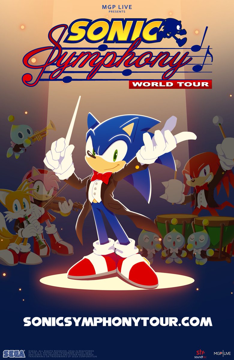 ‼️ SONIC SYMPHONY TICKET GIVEAWAY ‼️

With the hype of the Sonic Movie 3 trailer coming out, 
I'm partnering with MGP Live to giveaway 2 tickets to an upcoming Sonic Symphony of your choice!

More details below⬇️
