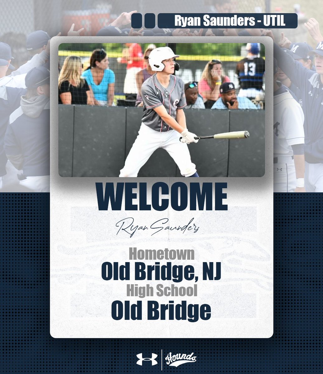 Coming out of Old Bridge, NJ is UTIL Ryan Saunders. Welcome Ryan! #HoundEm
