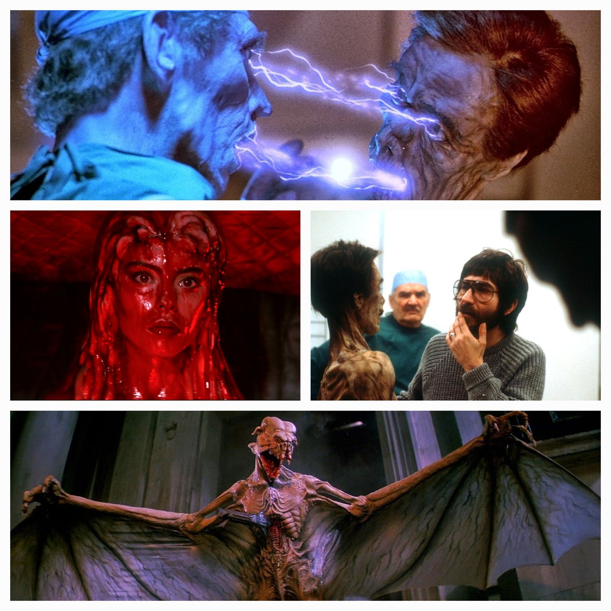 "I'm really proud of LIFEFORCE because no one will ever be brave enough to do a movie like that again... I knew in time it would be considered cool. Quentin Tarantino told me he went to see it many times when it first came out. It's one of his favourites." - Tobe Hooper #horror