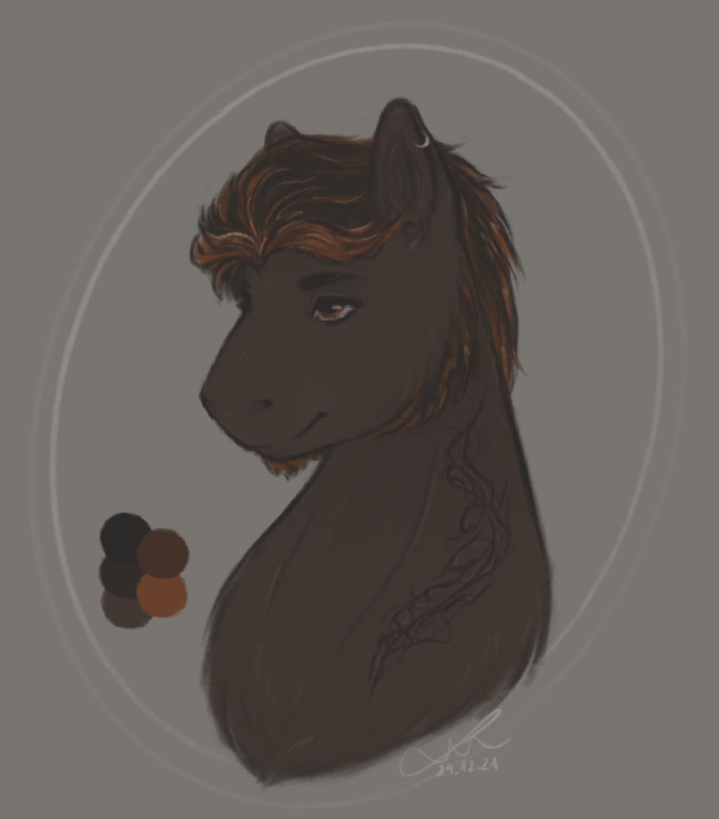 This is Kaz, my second boyo which most of you haven't seen yet. He's a big, calm gang leader in his 40s which Brain constantly tries to put behind bars. Opinions? 👀