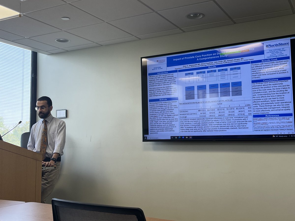 Karen kaul (@kaulk16) on Twitter photo Great presentation by Omar Abdelsedek, PGY4, at NorthShore Academic Day 2024! <a href="/NorthShore_Path/">NorthShore Pathology Residency</a> Great presentation by Omar Abdelsedek, PGY4, at NorthShore Academic Day 2024! <a href="/NorthShore_Path/">NorthShore Pathology Residency</a>