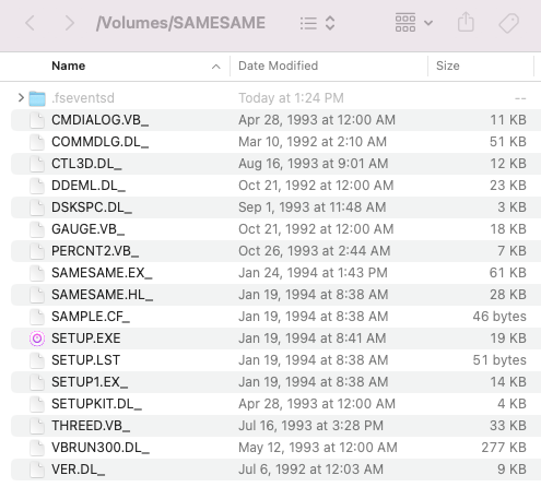 realDotNetDave's tweet image. Throwback to the &apos;90s! I can&apos;t believe how small installs were back then. Here&apos;s my app Same&amp;lt;&amp;gt;Same, which was reviewed in PC Magazine in 1995.
#MVPBuzz #GeekHistory
