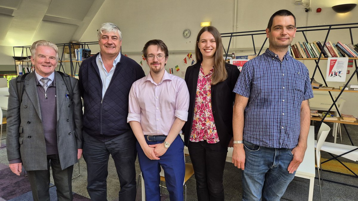 Congratulations to the new Dr Graeme McGhee who successfully passed his viva today