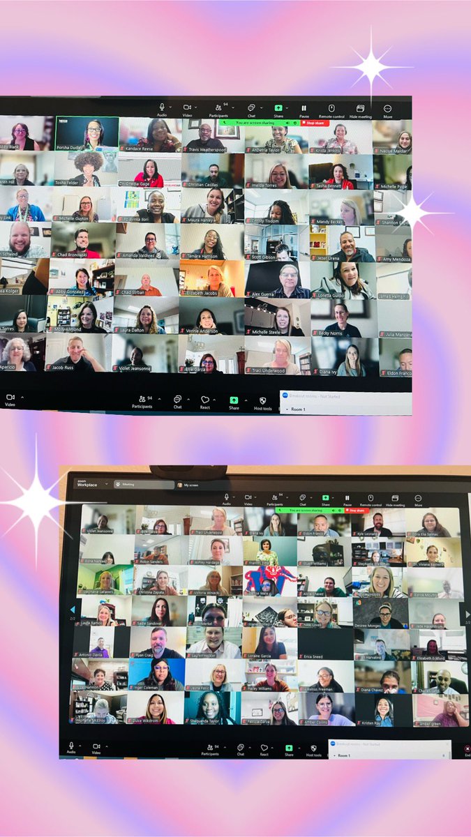 PorshaDudley1's tweet photo. I had the honor of kicking off Day 1 of 
my T-TESS Administrator Training this week with these 🌟NINETY THREE🌟amazing @R4Leaders! I am surrounded by greatness in this group and I’m excited about our next two days together. YES Day 2, we see you! Let’s ROCK!🤩💪🏾🎉 https://t.co/RvqHv0LzfZ