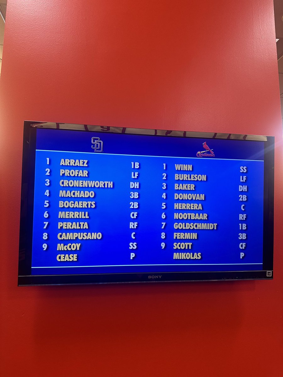 katiejwoo's tweet image. Game 2 #STLCards