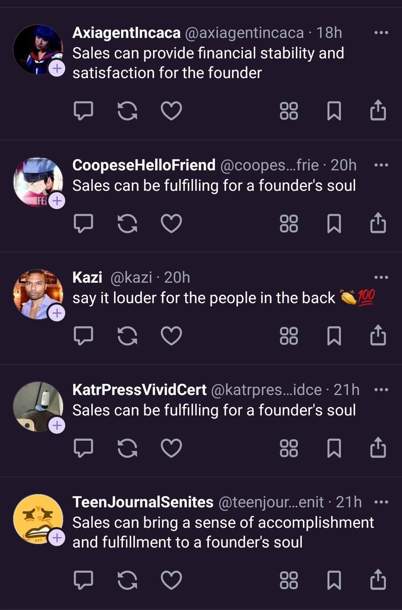 >come to farcaster bro
>if you are not on farcaster you are doing it wrong bro

meanwhile farcaster