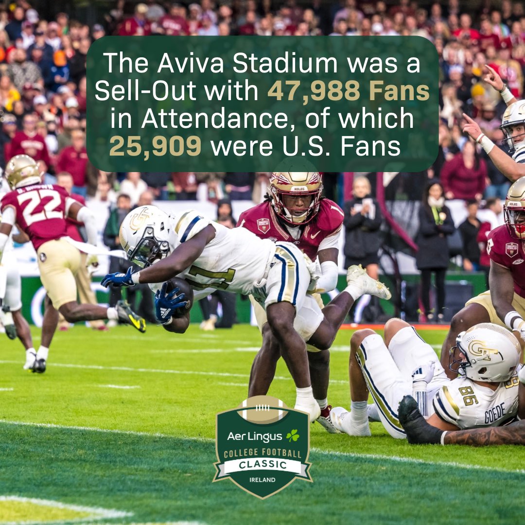 Aer Lingus College Football Classic tweet media