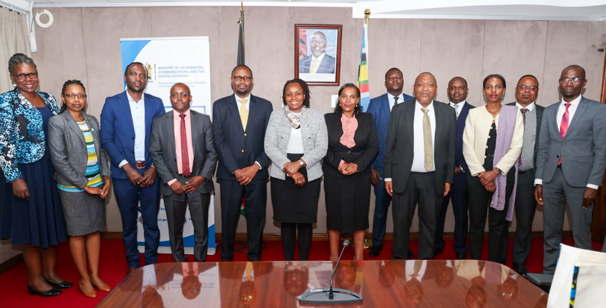<a href="/MoICTKenya/">Ministry of Info, Comms & The Digital Economy KE</a>  Cabinet Secretary, Dr. Margaret Ndung’u has been informed of the  mandate, achievements and projects that ODPC is currently undertaking. The CS remarked that the nation is moving into a data intensive environment hence the need to ensure security of data.
<a href="/ODPC_KE/">OFFICE OF THE DATA PROTECTION COMMISSIONER</a>