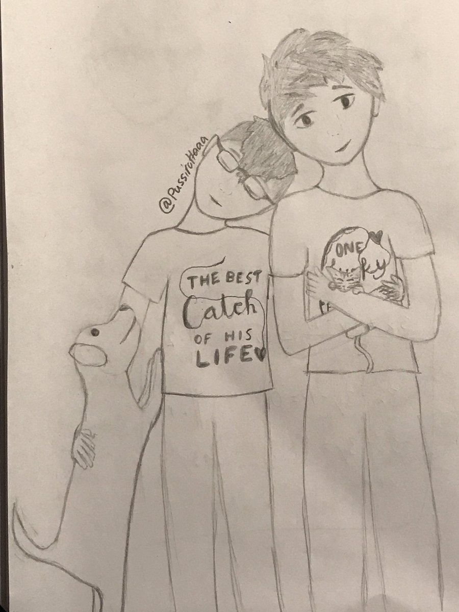 It’s antfrost birthday and I did not have time to make anything better than this (even this took like 2-3hours) but anyways happy birthday ant!! I kinda messed up with Finley and he is now incredibly small but it’s okey

#antfrostfanart #velvetiscakefanart #velvetfrost