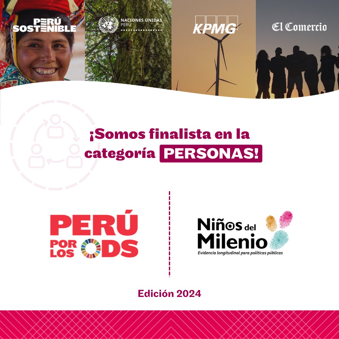 Estudio Longitudinal Niños del Milenio (@ninosdelmilenio) on Twitter photo ¡Estamos muy felices de compartir que somos finalistas en la edición 2024 del Reconocimiento Perú por los ODS, <a href="/_perusostenible/">Perú Sostenible</a>!
#PerúporlosODS2024 #CumbrePerúSostenible ¡Estamos muy felices de compartir que somos finalistas en la edición 2024 del Reconocimiento Perú por los ODS, <a href="/_perusostenible/">Perú Sostenible</a>!
#PerúporlosODS2024 #CumbrePerúSostenible