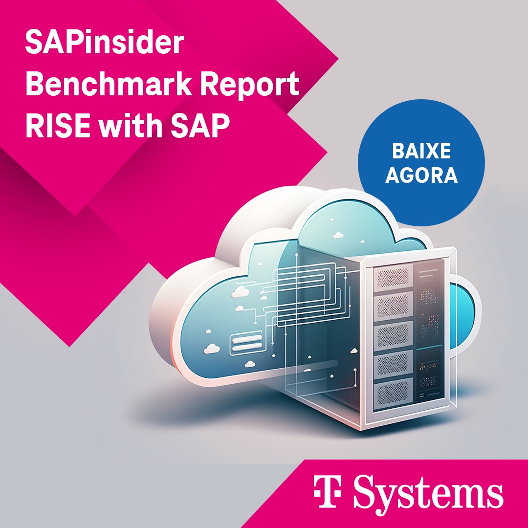tsystemsbrasil's tweet image. Vai migrar para o SAP S/4HANA e quer saber mais sobre o RISE with SAP? Disponibilizamos para download o SAPinsider Benchmark Report sobre RISE with SAP. 
Acesse e baixe agora: bit.ly/3AHjyUY

#WeMakeSAPSolutionsHappen #RISEwithSAP