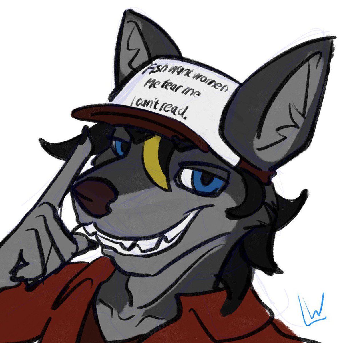 He thinks he's smooth