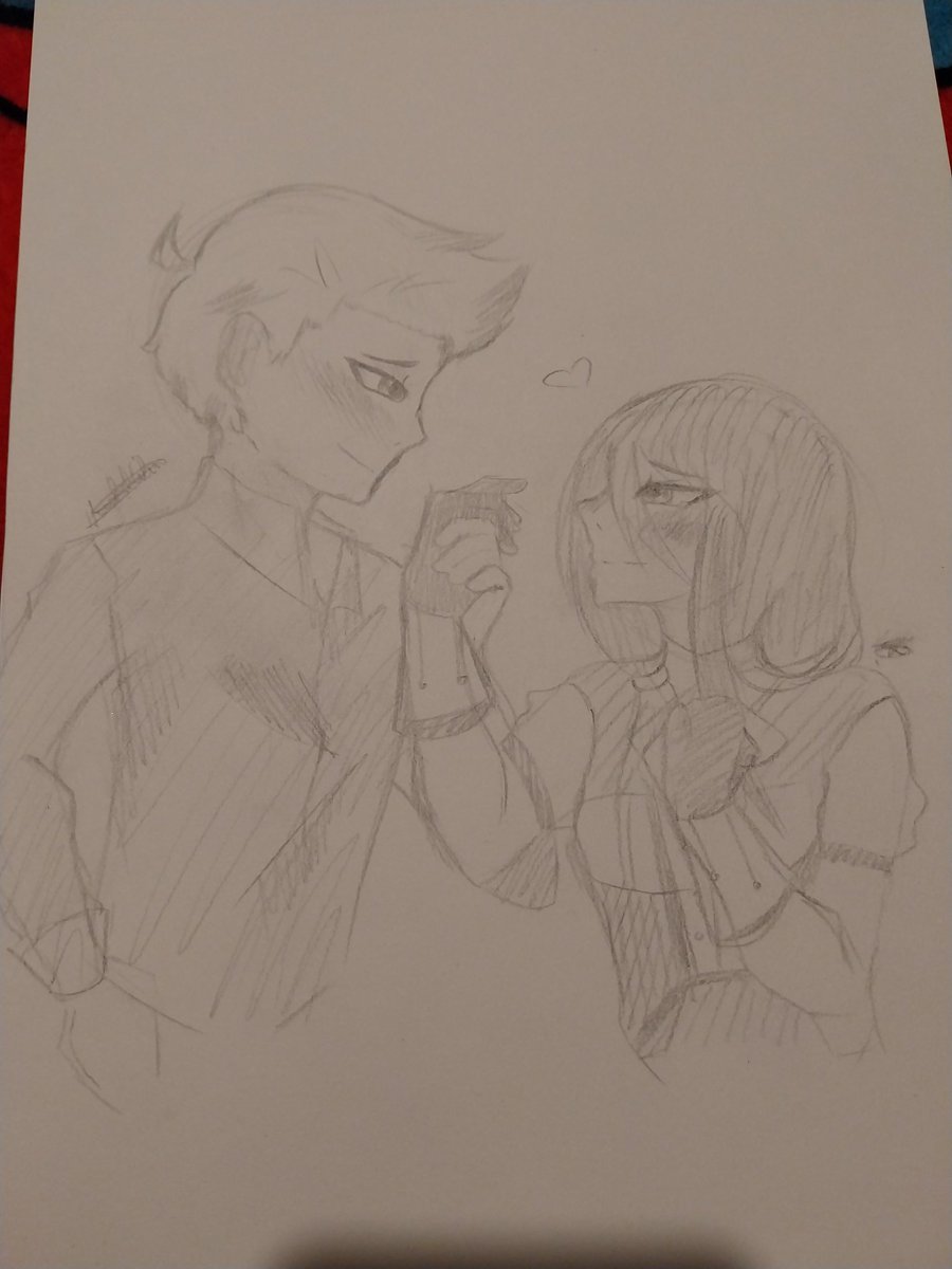 Hershouille's tweet photo. J'ai pas arrêté de dessiner sinon depuis des années voilà. https://t.co/BsBiE5VRGI
