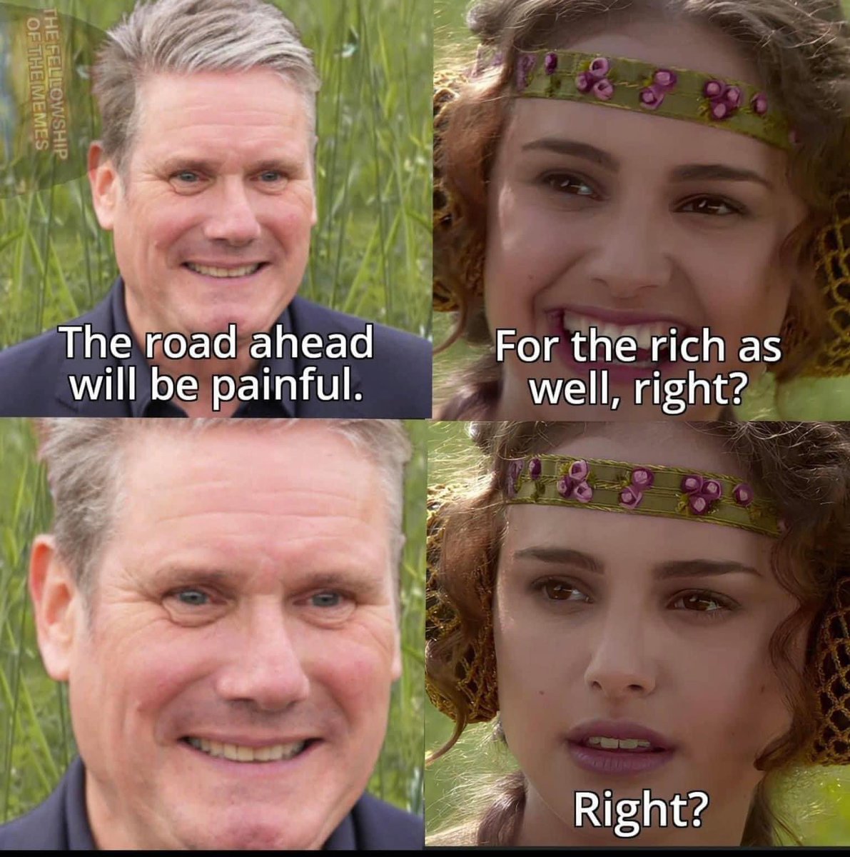 For the rich as well, right?