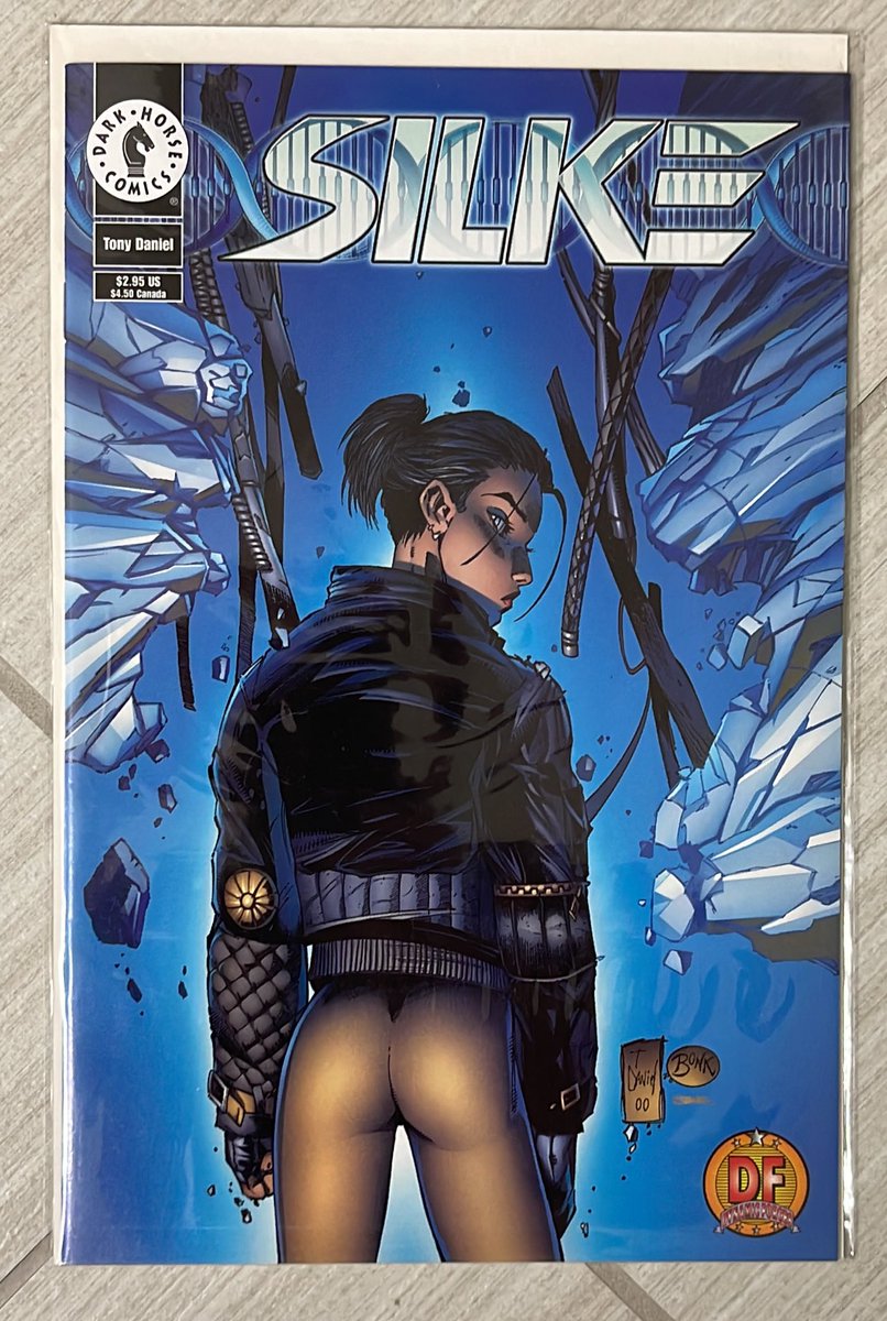 rholmes0520's tweet image. And here’s the Dynamic Forces variant to @TonyDanielx2 Silke #1 with a cover by Daniel, Bonk, and Firchow… #DynamicForces #Silke @DarkHorseComics #comics
