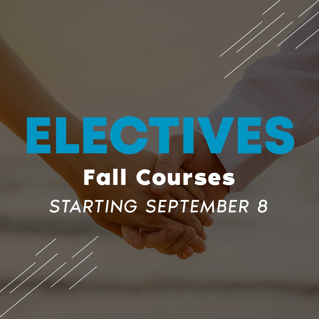 How do we grow as people?
How do we explore faith?

We're all asking these questions. Electives are a great option for finding answers. We offer courses year around, but several are starting up this fall.

Learn more and register at pray.org/electives.
