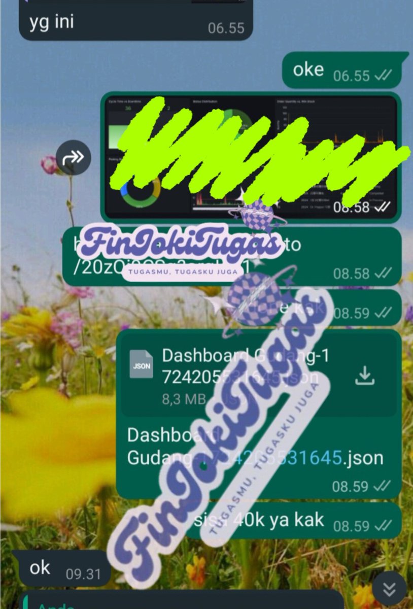 finnjokitugas's tweet image. 📌Pembuatan dashboard grafana + data cleaning
📌Fix error YOLOv8 deteksi overcapacity
✅️free revisi dan konsultasi (s/k berlaku)
✅️fast respon
✅️amanah
#testimoni
#jokitugas
#jokiinformatika