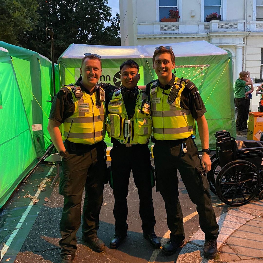 SJA London & South MRT (@sjalondonmrt) on Twitter photo MRT members around the country gathered for <a href="/NHCarnivalLDN/">Notting Hill Carnival</a> this Bank Holiday weekend, responding on foot to emergency calls with <a href="/Ldn_Ambulance/">London Ambulance Service</a>.
Joint working let us deliver high quality prehospital care in dense crowds and complex environments on the Carnival footprint. MRT members around the country gathered for <a href="/NHCarnivalLDN/">Notting Hill Carnival</a> this Bank Holiday weekend, responding on foot to emergency calls with <a href="/Ldn_Ambulance/">London Ambulance Service</a>.
Joint working let us deliver high quality prehospital care in dense crowds and complex environments on the Carnival footprint.