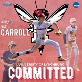 I am extremely blessed and excited to announce that I will be furthering my academic and athletic career at the University of Lynchburg. I want to thank my coaches and teammates for their support. I also want to thank my parents for all of the sacrifices they have made for me.