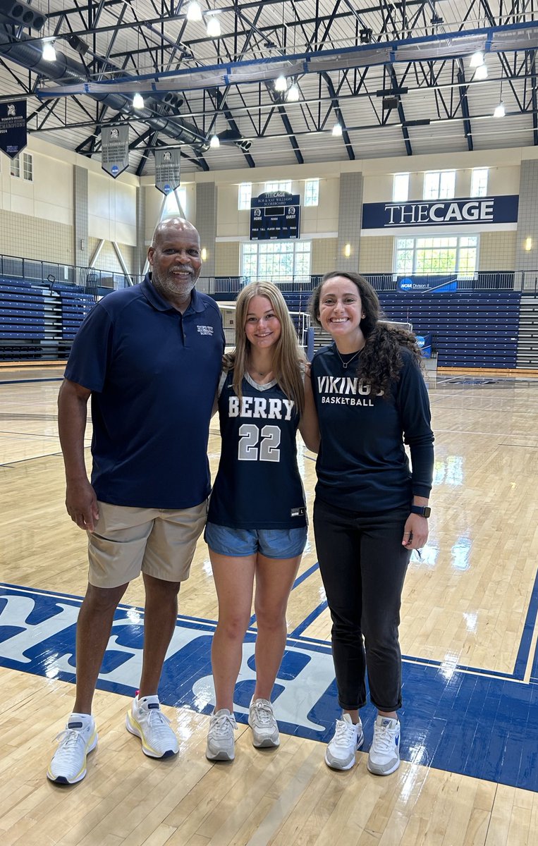 After a great visit with <a href="/BerryWBB/">Berry Women's Basketball</a> , I am extremely blessed to receive an offer! Thank you to Coach Johnson and Coach Edwards for a great day! 
Psalms 23:6 
<a href="/PHSLadyBBSB/">PHSLadyHoops</a> <a href="/threesandd/">Randy Coffman</a> <a href="/StarsNash_GBB/">STARS HS GBB</a> <a href="/tonymcleod/">Tony McLeod</a> <a href="/CoachCallieCook/">Callie Rae (Cook) Lester</a>