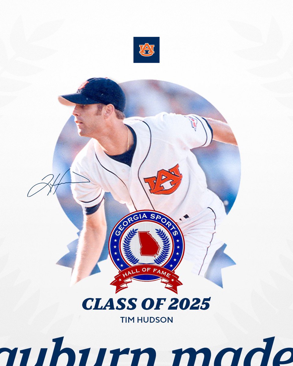 Another Hall of Fame nod for Huddy. 🏆 

#WarEagle | #AuburnMade