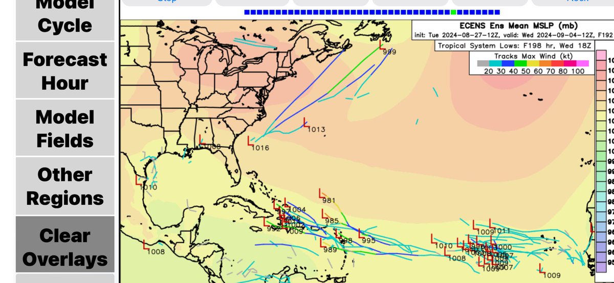 As of yesterday, Atlantic nap time is over.  Euro ens. for next Wednesday morning.