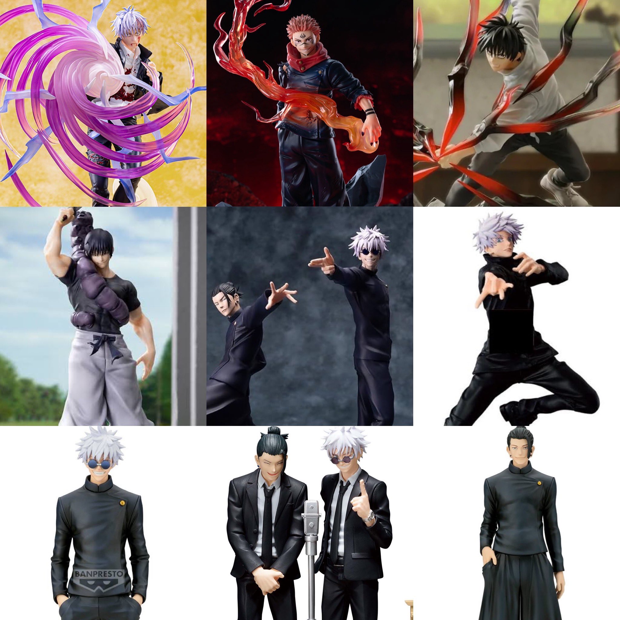 呪術廻戦 五条悟 リペイント ジオラマ 五条 乙骨｜フィギュア 