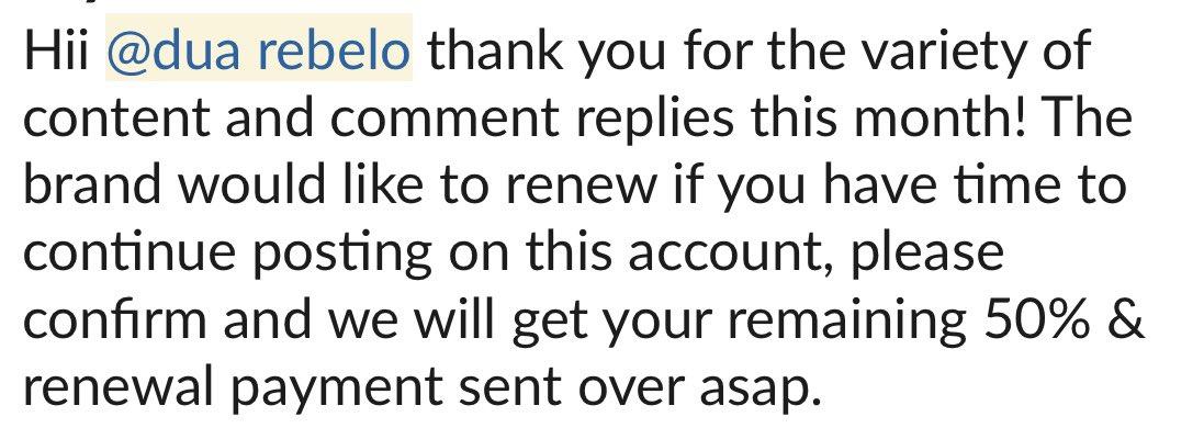 Just renewed one of my big contracts 🥹✨

So grateful for this opportunity 🩷