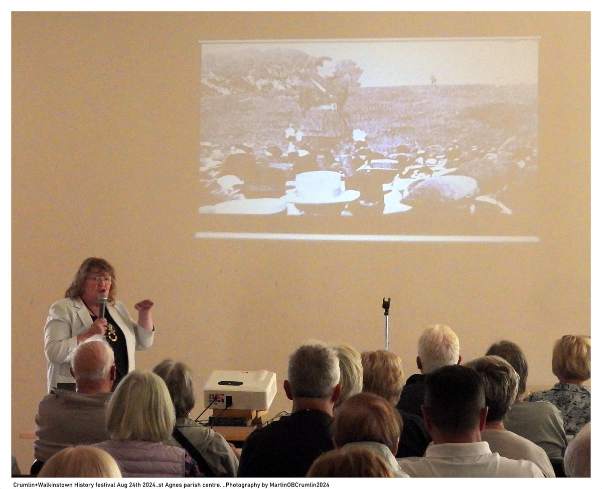 A huge thanks to everyone who made the first Crumlin &amp; Walkinstown History Festival a success during Heritage Week! Special shoutout to speakers Margaret Mason, Mark Humphrys, Liz Gillis, Cathy Scuffil, and to Scott, Karen, Martin, and Bartira for their support.  #HeritageWeek