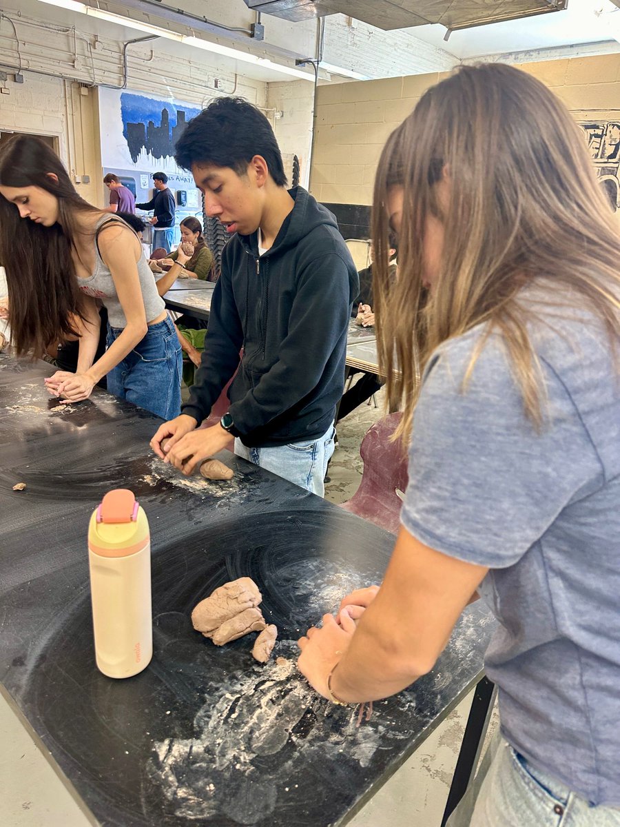 Clayin’ it on Day 1 #ExperienceBHS #THEBeavertonHighSchool