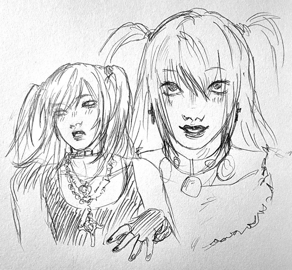 actually felt like drawin misa too
#DeathNote