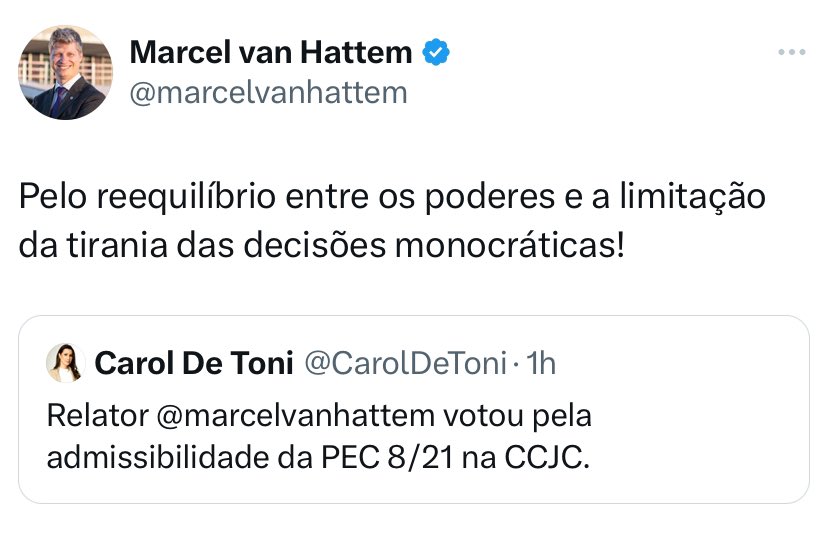 SERGIORICKBSB's tweet photo. @Louh_novak Pelo fim do ativismo judicial, #PEC28Sim
💪💪🇧🇷🇧🇷🤝🤝 https://t.co/34XRAFwYdM