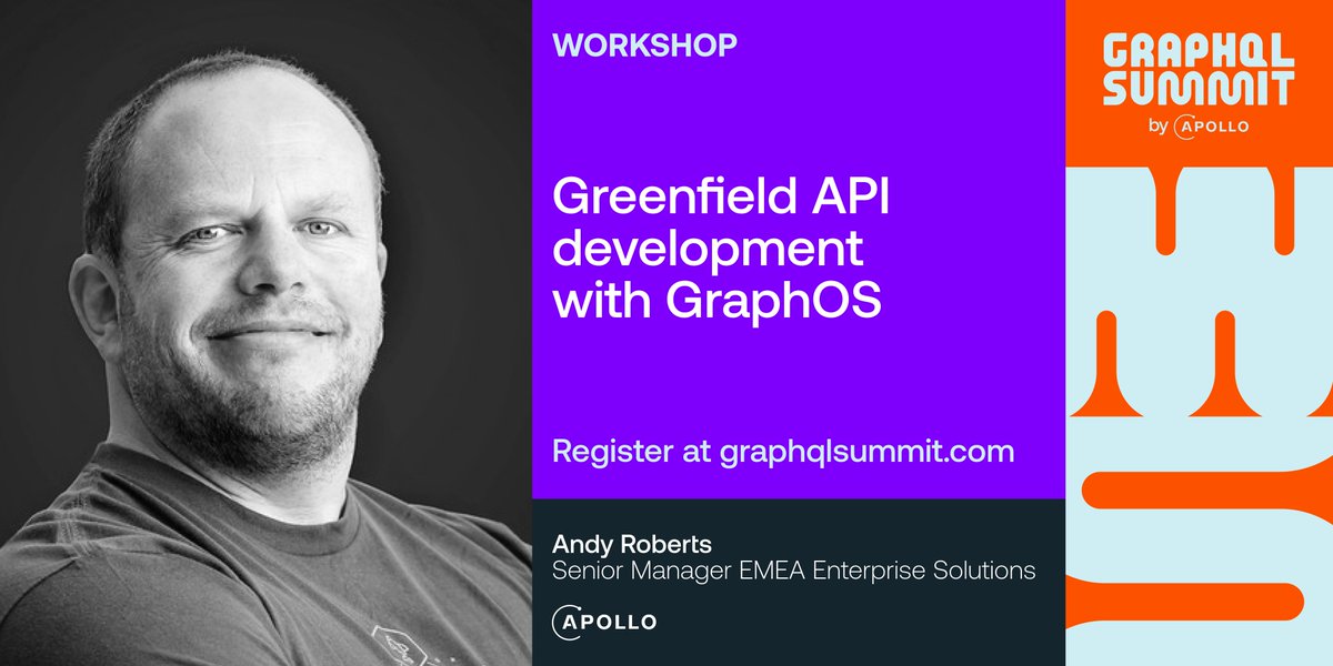🌟 Master greenfield API Architecture with GraphOS at #GraphQLSummit! 

From inception to production, we'll cover implementation steps, collaboration flows, governance principles, and internal enablement strategies for adopting the graph across your organization.

📅 Register