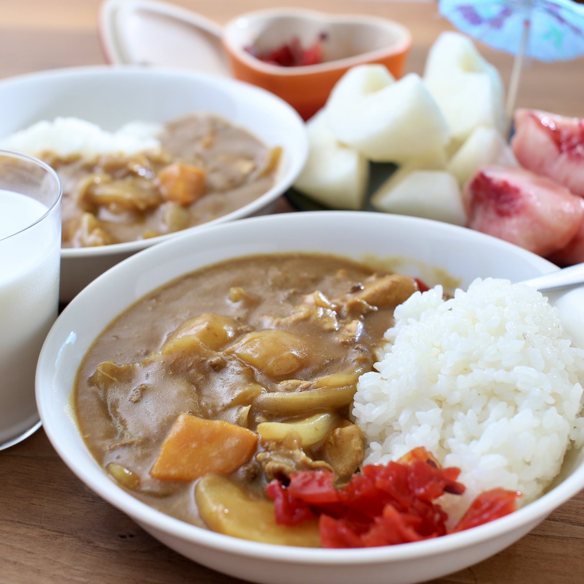 みなさんおはようございます☀2日目のマジックカレーが美味しいです🍛